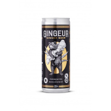 GINGEUR - GINGER BEER ORIGINAL CANETTE 250ML x24 BIO
