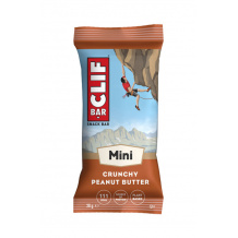 CLIF BAR - BARRE MINI BEURRE DE CACAHUETE CROQUANT 28G x10