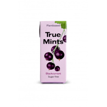 TRUE - PASTILLES CASSIS SANS SUCRES PRÉSENTOIR 13G x18