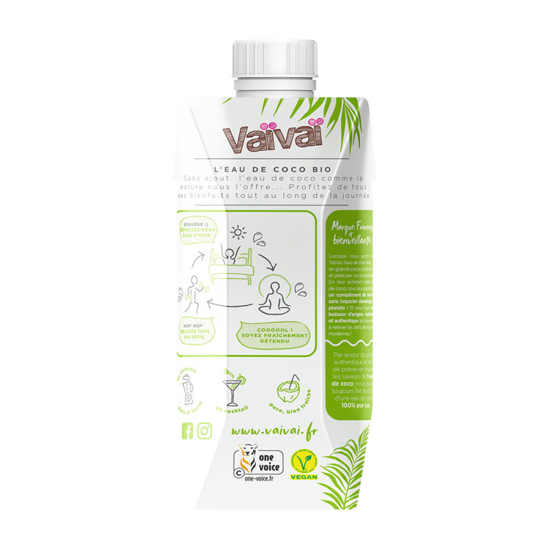 Eau de coco BIO – Vaivai