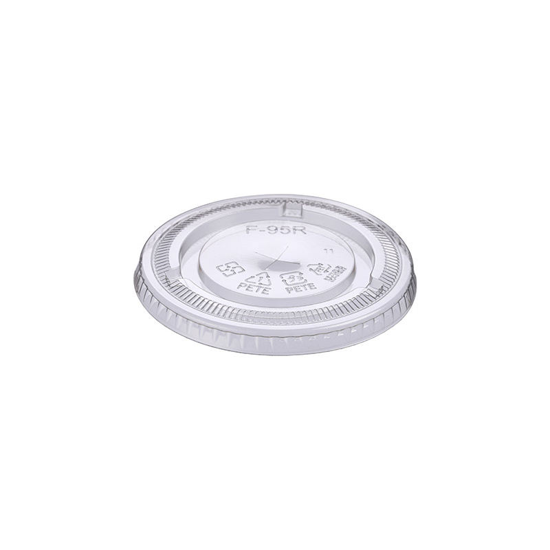 Q-CUP COUVERCLE PLAT CROISSILLON PET Ø95MM x50