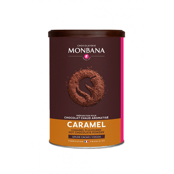 MONBANA - CHOCOLAT AROME CARAMEL BOITE 250G