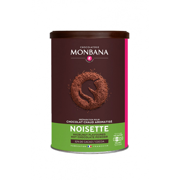 Chocolat en poudre aromatisé aux épices de Noël - Monbana Chocolatier