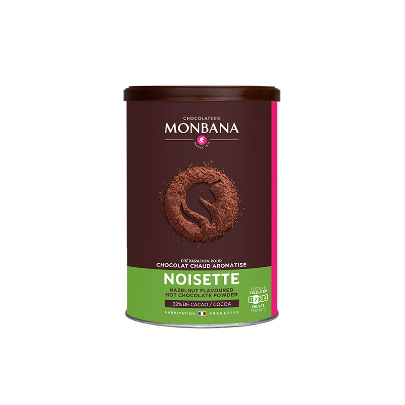 Monbana, Chocolat/Noisettes en poudre, 250 g