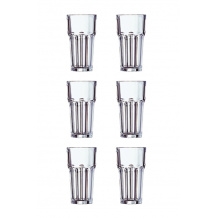 ARCOROC - GRANITY SET DE 6 VERRES 650ML