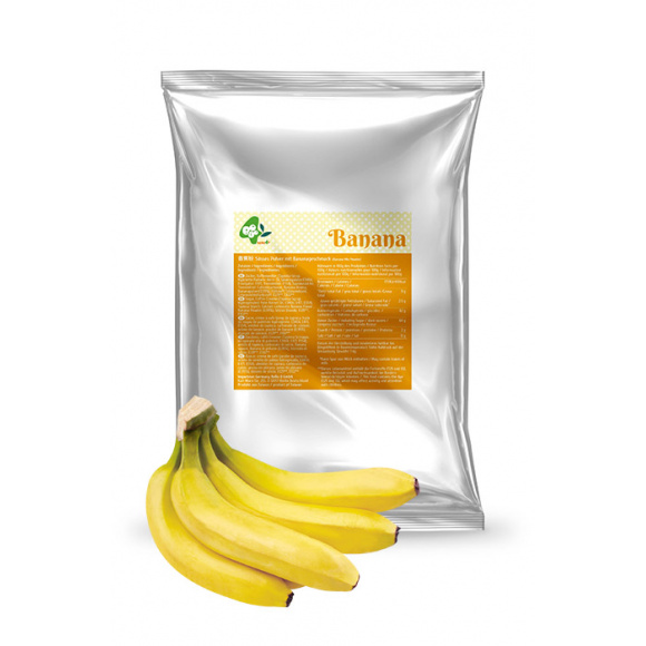 BUBBLE TEA POUDRE BANANE VEGAN POCHE 1KG