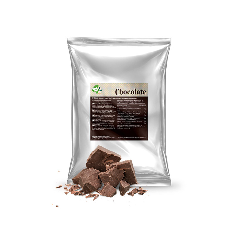 BUBBLE TEA POUDRE CHOCOLAT VEGAN POCHE 1KG