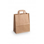 SAC CABAS PAPIER KRAFT H.260 x L.140 x P.320 MM x250 LOGO TRI