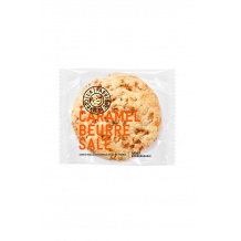 LA FABRIQUE COOKIES - COOKIES CARAMEL BEURRE SALE EMBALLAGE INDIVIDUEL 75G x16