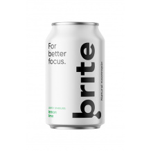 BRITE - BOISSON FOCUS PETILLANTE CITRON CITRON VERT CANETTE 330ML x24