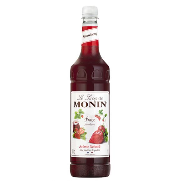 MONIN - SIROP FRAISE 1L BOUTEILLE PET