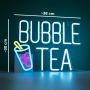 NEON BUBBLE TEA COULEUR 30x38 CM