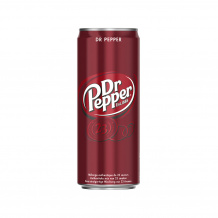 DR PEPPER CANETTE 330ML x24