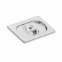AFI COLLIN LUCY - COUVERCLE INOX 1/9 POUR BAC INOX GN 1/9