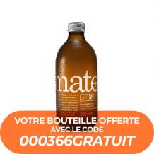 CHARITEA - MATE ORANGE PETILLANT 330ML ECHANTILLON x1 BIO