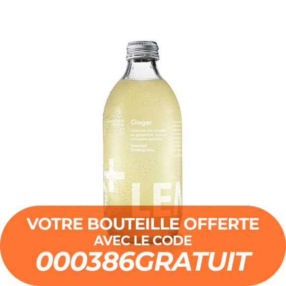 LEMONAID - GINGER 330ML ECHANTILLON x1 BIO