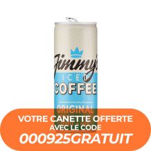 JIMMYS - ICED COFFEE ORIGINAL CANETTE ALU 250ML ECHANTILLON x1