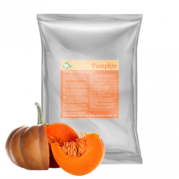 BOBOQ - BUBBLE TEA POUDRE PUMPKIN VEGAN POCHE 1KG