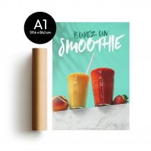 PLV - NOUVEAU POSTER SMOOTHIE A1 x1