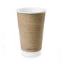 VEGWARE - GOBELET KRAFT DOUBLE PAROI 16OZ/473ML Ø89MM x20 LOGO REGLEMENTAIRE