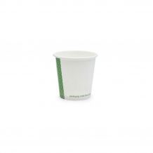 VEGWARE - GOBELET CARTON BLANC 4OZ/118ML Ø62MM x50 LOGO REGLEMENTAIRE