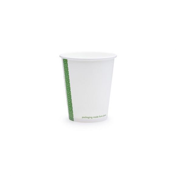 VEGWARE - GOBELET CARTON BLANC 6OZ/177ML Ø72MM x50 LOGO REGLEMENTAIRE