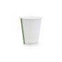 VEGWARE - GOBELET CARTON BLANC 8OZ/236ML Ø79MM x50 LOGO REGLEMENTAIRE