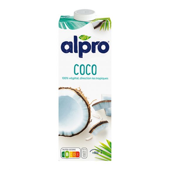 ALPRO - BOISSON VEGETALE COCO BRIQUE 1L x8