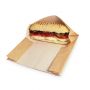 VEGWARE - SAC PRE-DECOUPE PAPIER KRAFT COMPOSTABLE 20x25x23CM x500