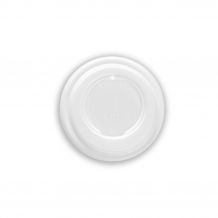 VEGWARE - COUVERCLE CPLA BLANC COMPOSTABLE 4OZ/118ML Ø62MM x50