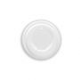 VEGWARE - COUVERCLE CPLA BLANC COMPOSTABLE 4OZ/118ML Ø62MM x50