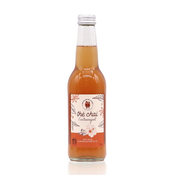 LES FILLES DE L'OUEST - THE CHAI L'EXTRAVAGANT BOUTEILLE VERRE 330ML x12 BIO