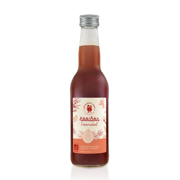 LES FILLES DE L'OUEST - INFUSION ROOIBOS ENSORCELANT BOUTEILLE 330ML x12 BIO