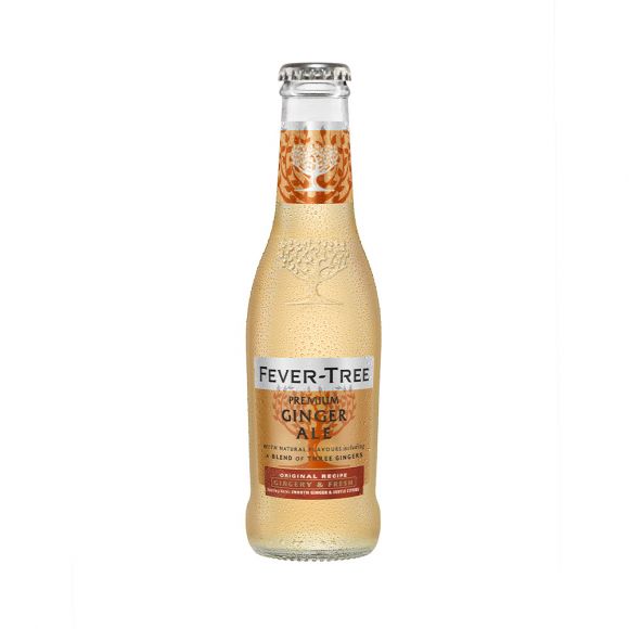 FEVER TREE - PREMIUM GINGER ALE BOUTEILLE VERRE 200ML x24