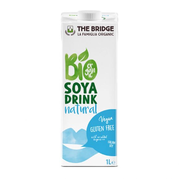 THE BRIDGE - BOISSON VEGETALE SOJA BRIQUE 1L x12 BIO