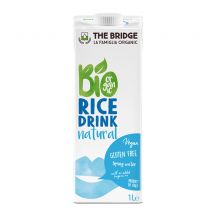 THE BRIDGE - BOISSON VEGETALE RIZ BRIQUE 1L x6 BIO