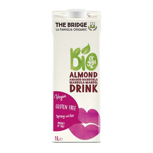 THE BRIDGE - BOISSON VEGETALE 3% AMANDE BRIQUE 1L x12 BIO