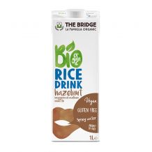 THE BRIDGE - BOISSON VEGETALE RIZ NOISETTE BRIQUE 1L x6 BIO