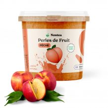 NOSTEA - PERLES DE FRUIT SAVEUR PÊCHE SEAU COLORANTS NATURELS 3.2KG