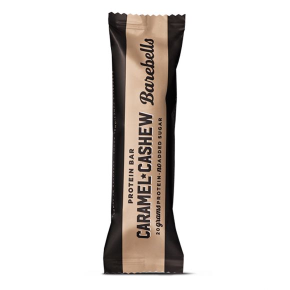 BAREBELLS - PROTEIN BARRES CARAMEL CASHEW 54G x12