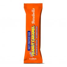 BAREBELLS - SOFT PROTEIN BARRES PEANUTS CARAMEL 55G x12