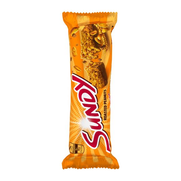 SUNDY - PEANUTS BARRE DE CEREALES CACAHUETES 36G x24