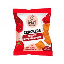 GRAAM - CRACKERS TOMATE PAPRIKA 30G x10