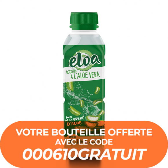 ELOA - BOISSON PULPE ALOE VERA ORIGINAL 500ML ECHANTILLON x1