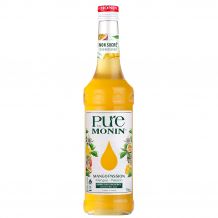 MONIN - PURE MANGUE PASSION CONCENTRE 700ML BOUTEILLE VERRE