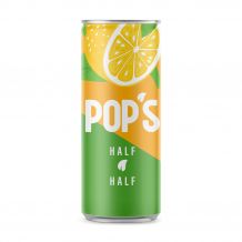 POP'S - THE GLACE HALF HALF SAVEUR CITRON CANETTE 330ML x24