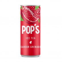 POP'S - THE GLACE SAVEUR GRENADE CANETTE 330ML x24