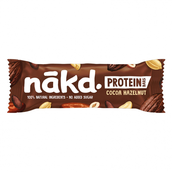 NAKD - PROTEIN BARRE VEGAN CACAO NOISETTE 45G x16