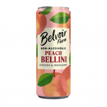 BELVOIR - BELLINI PECHE SANS ALCOOL CANETTE ALU 250ML x24