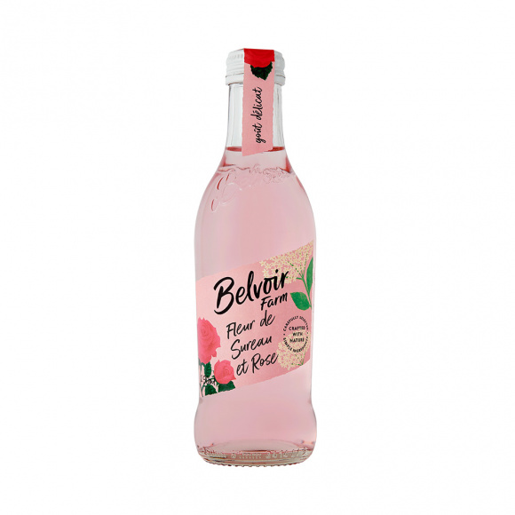 BELVOIR - LIMONADE FLEUR DE SUREAU BOUTEILLE VERRE 250ML x12